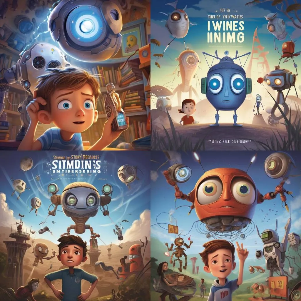 Иллюстрации детской книги от ИИ Иллюстрации детской книги от ИИ