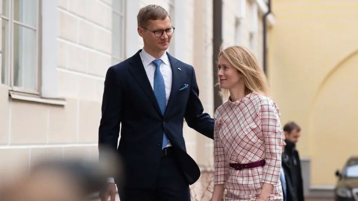 Прем'єрка Естонії Кая Каллас і її чоловік Арво Халлік Прем'єрка Естонії Кая Каллас і її чоловік Арво Халлік