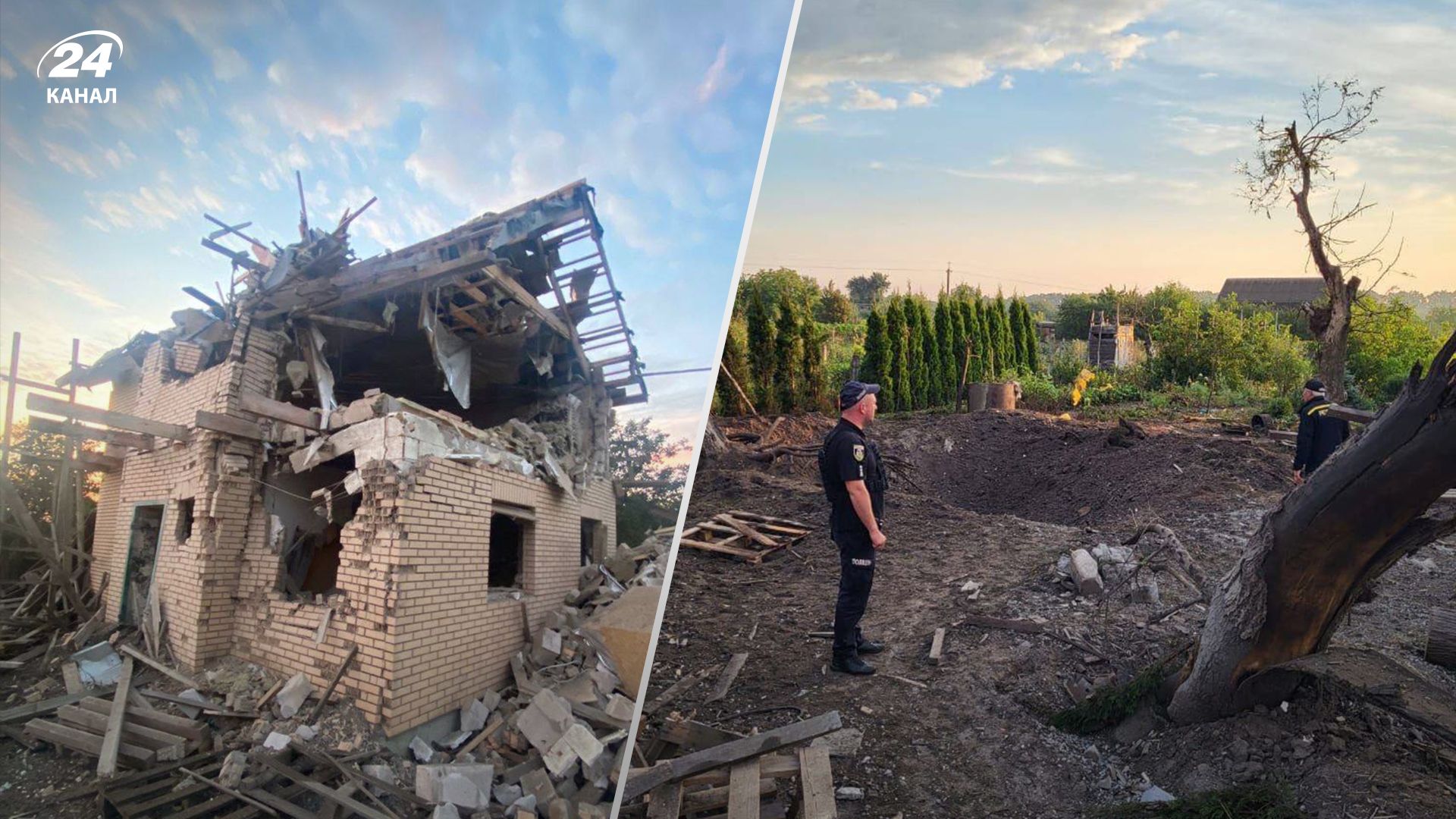 Ракетная атака на Киевщину - 24 Канал Ракетная атака на Киевщину - 24 Канал