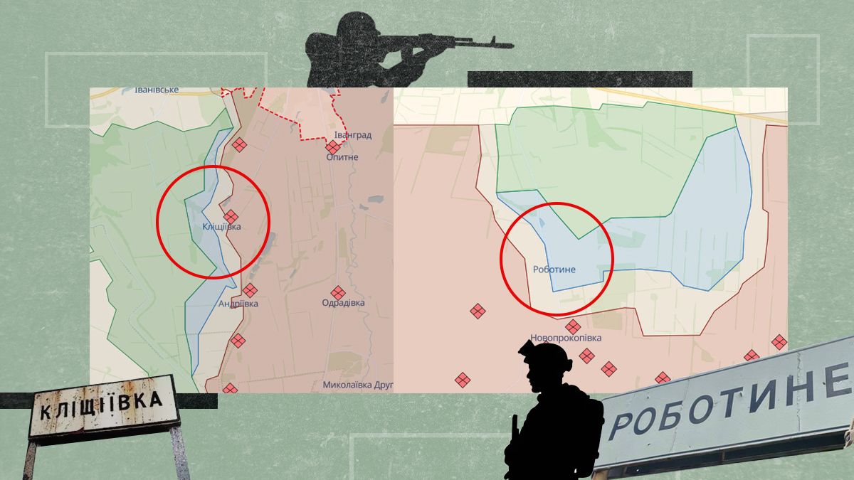 Карта боевых действий - ВСУ продвигаются по двум направлениям