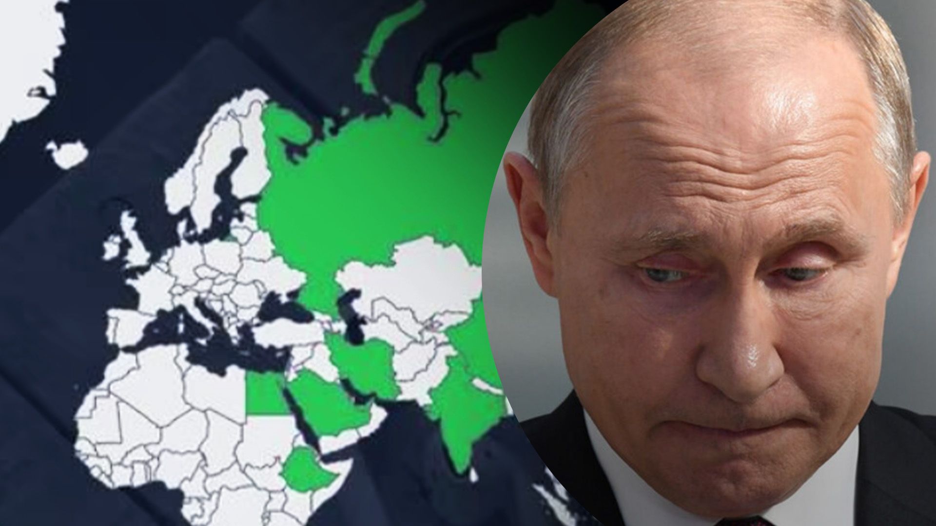 В России опубликовали карту мира с украинским Крымом В России опубликовали карту мира с украинским Крымом