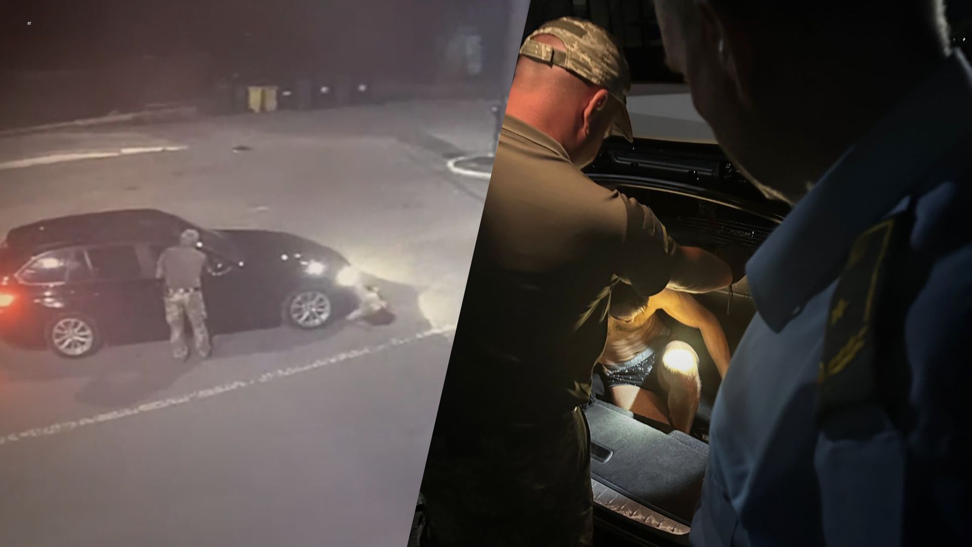 Пограничники обнаружили спрятанного голого мужчину Пограничники обнаружили спрятанного голого мужчину