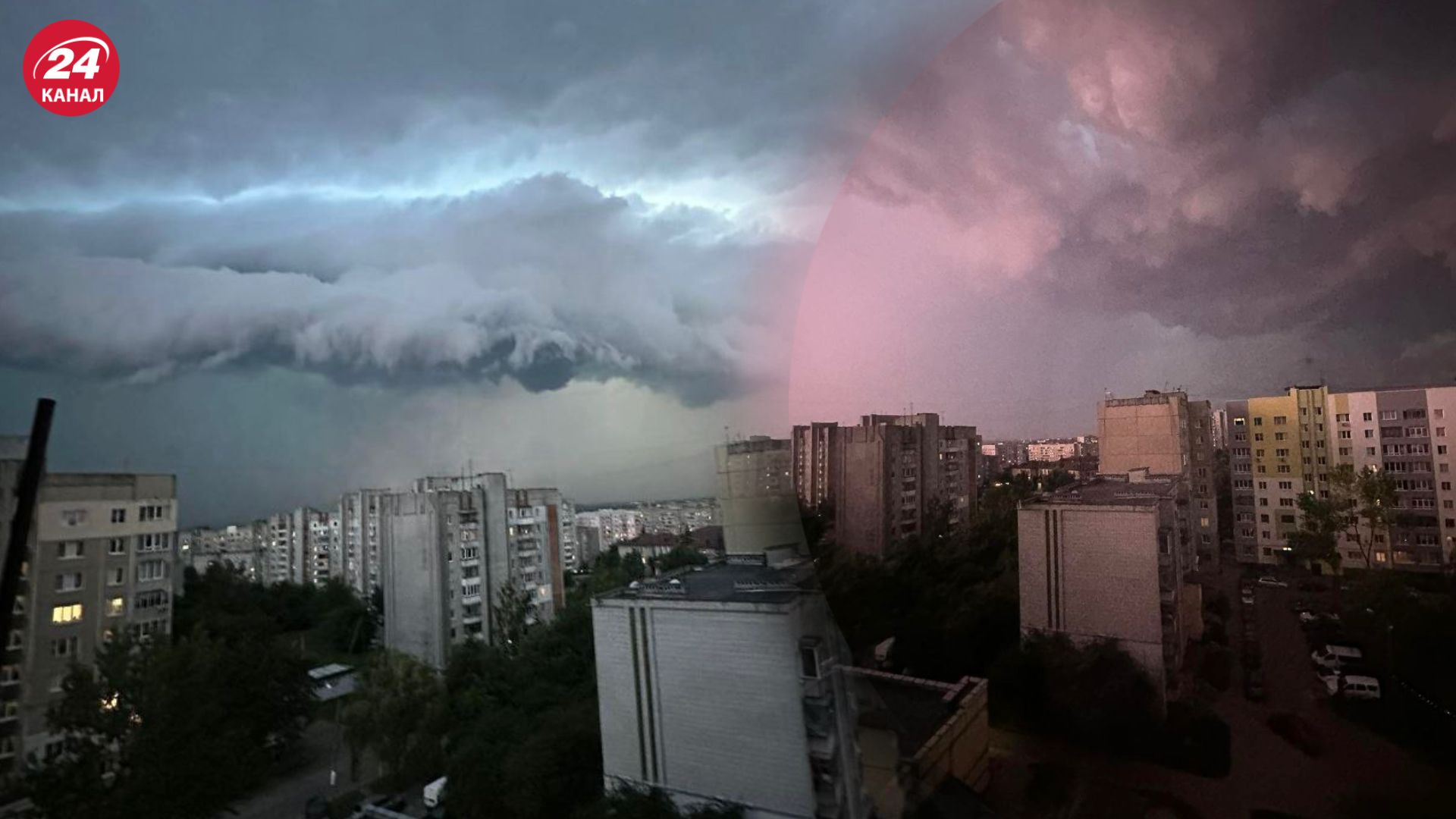 Львов накрыл мощный ливень Львов накрыл мощный ливень