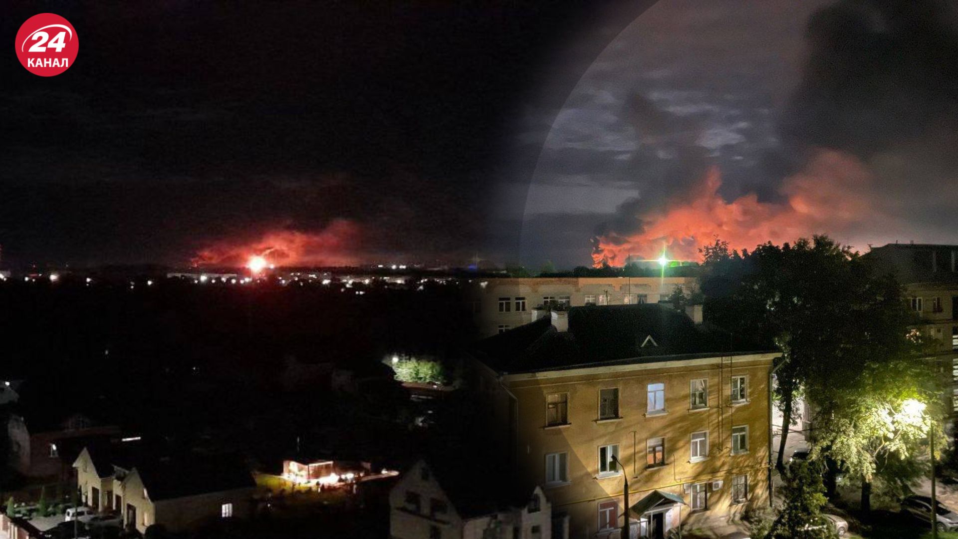 Біля аеропорту Пскова пролунали вибухи Біля аеропорту Пскова пролунали вибухи