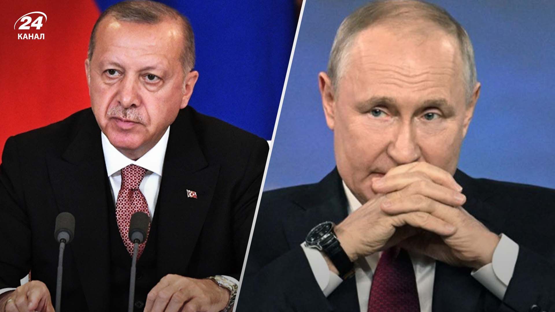 Ердоган зустрінеться з Путіним у Росії 