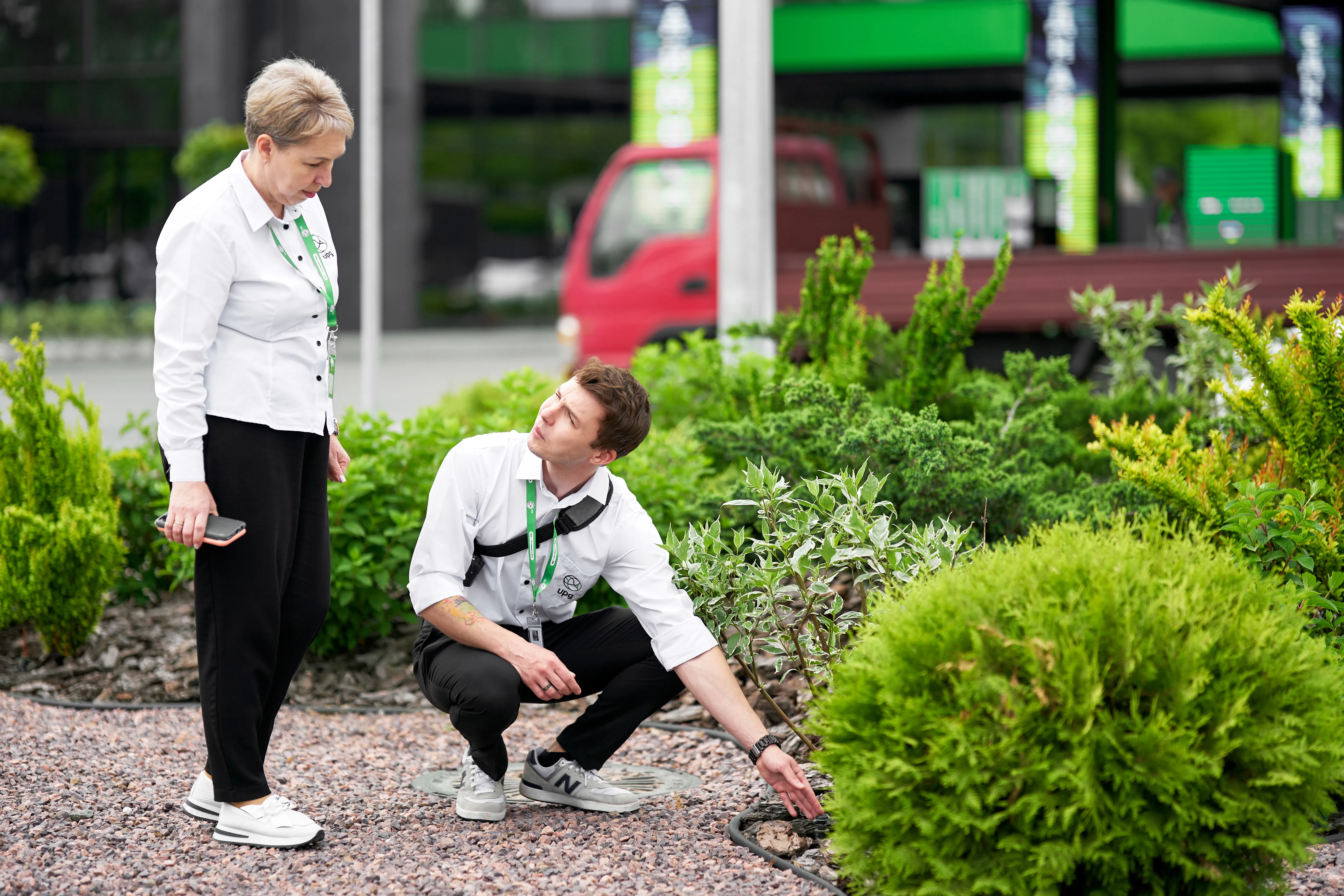 АЗК прикрашають зелені насадження АЗК прикрашають зелені насадження