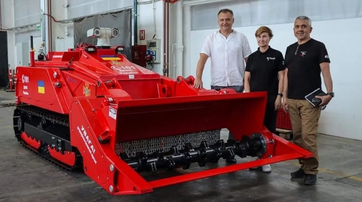 Робот-сапер Ярослава Робот-сапер Ярослава