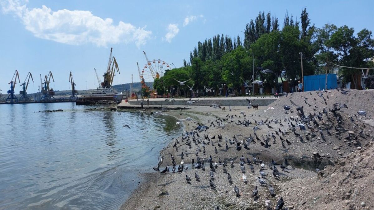 Феодосийская панорама, которую освободили от туристов Феодосийская панорама, которую освободили от туристов