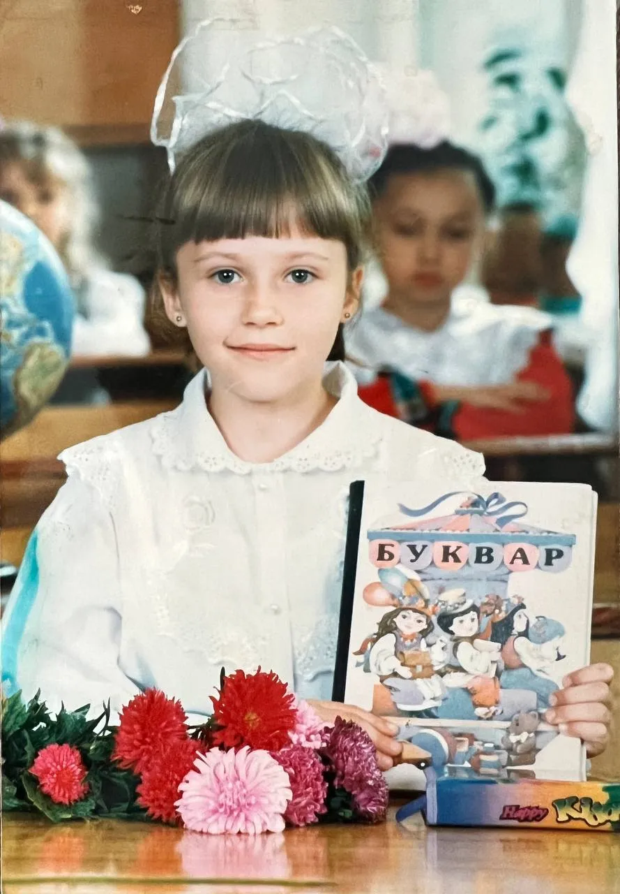 Наталья Денисенко в детстве