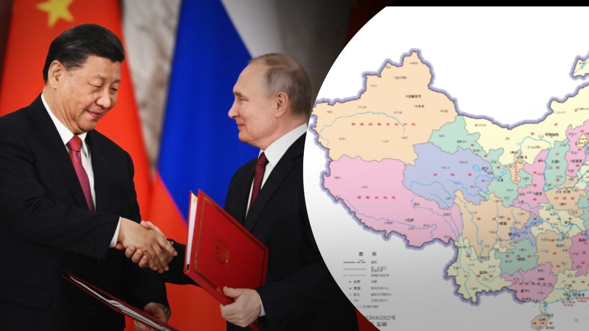 В Китае утвердили новые карты, прихватив себе часть территории России