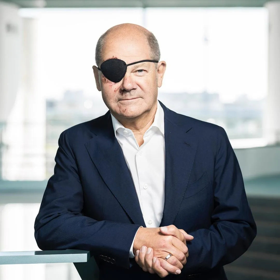 Шольц упал во время пробежки Шольц упал во время пробежки