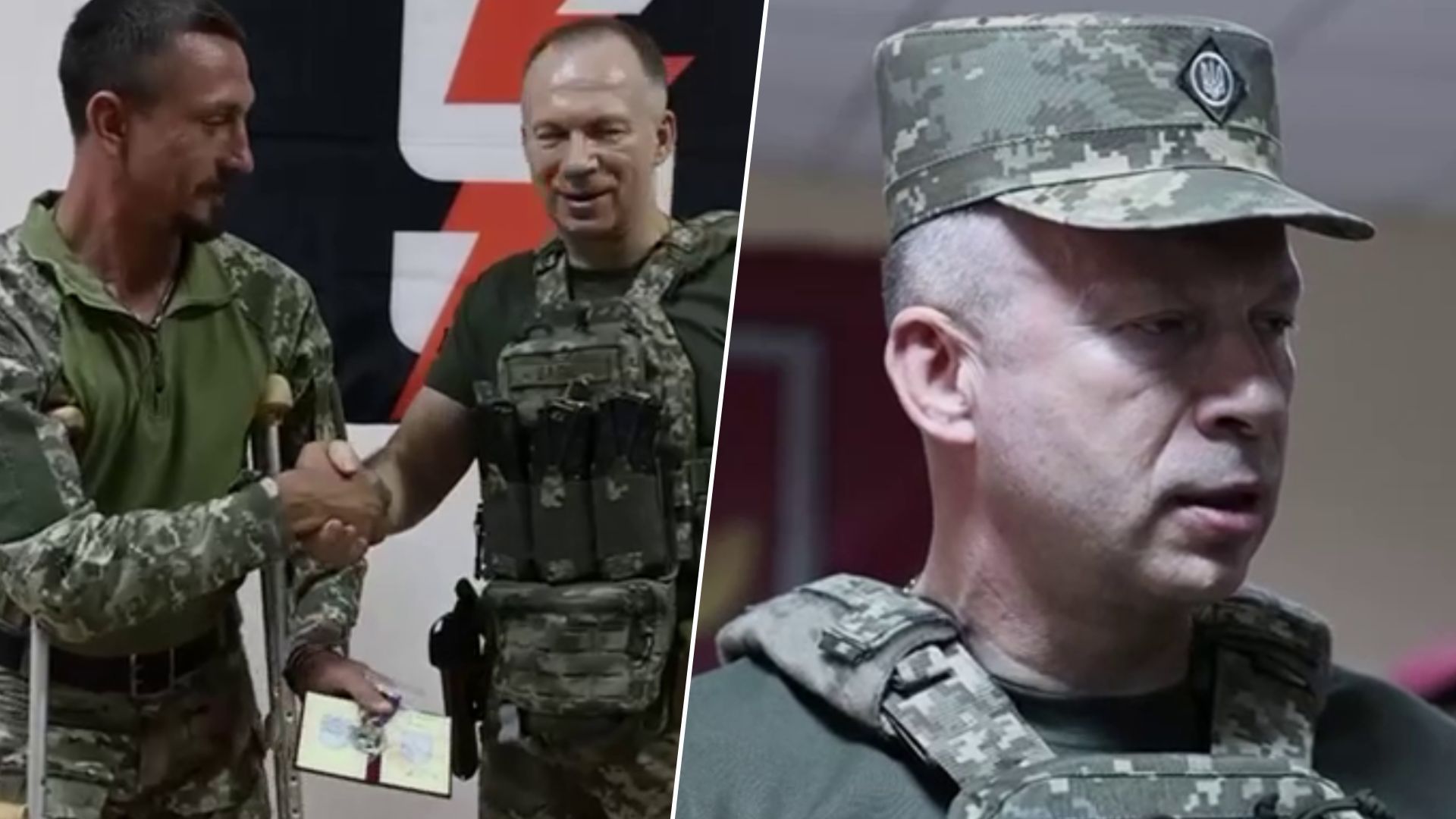 Олександр Сирський з'їздив до десантників і штурмовиків на фронт Олександр Сирський з'їздив до десантників і штурмовиків на фронт