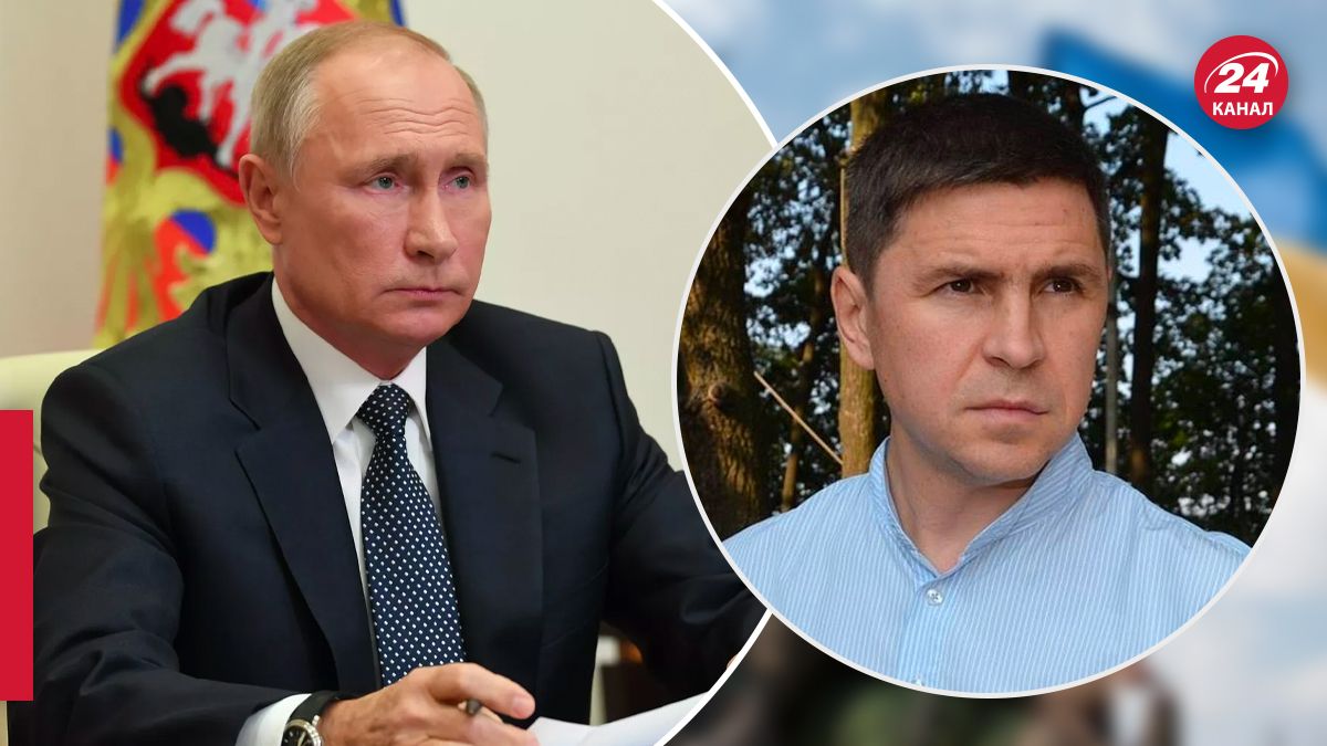 Подоляк прокоментував заяву Путіна про єврейське походження Зеленського Подоляк прокоментував заяву Путіна про єврейське походження Зеленського