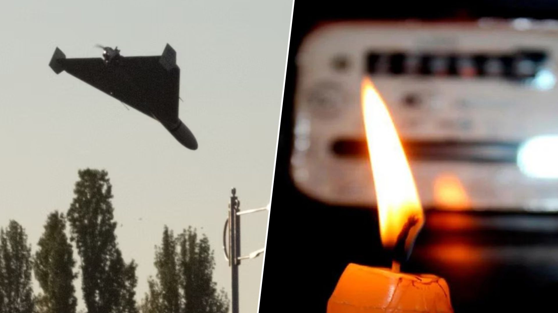 На Одещині немає світла через дроновий удар 6 вересня