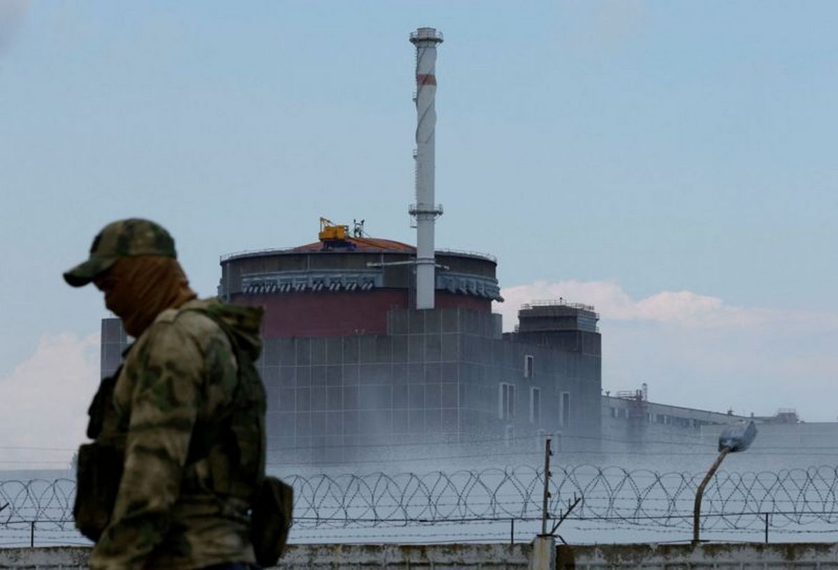 Россияне прячутся на территории ЗАЭС