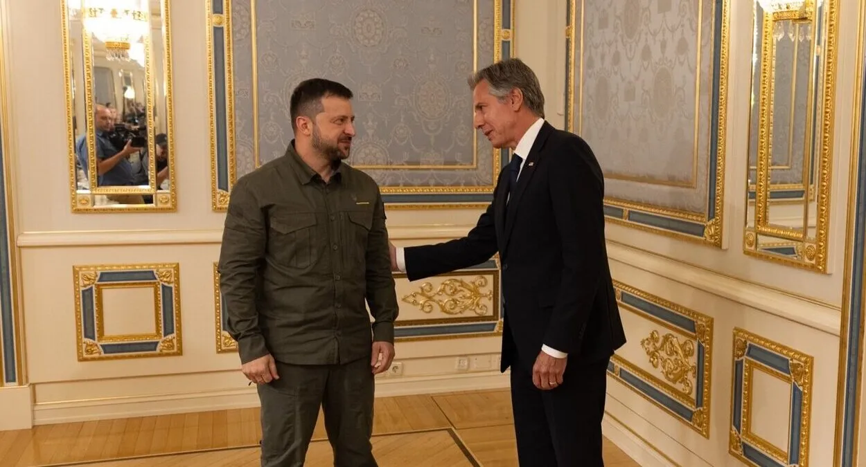 Блінкен поговорив із Зеленським: анонсував можливу зустріч з Байденом Блінкен поговорив із Зеленським: анонсував можливу зустріч з Байденом