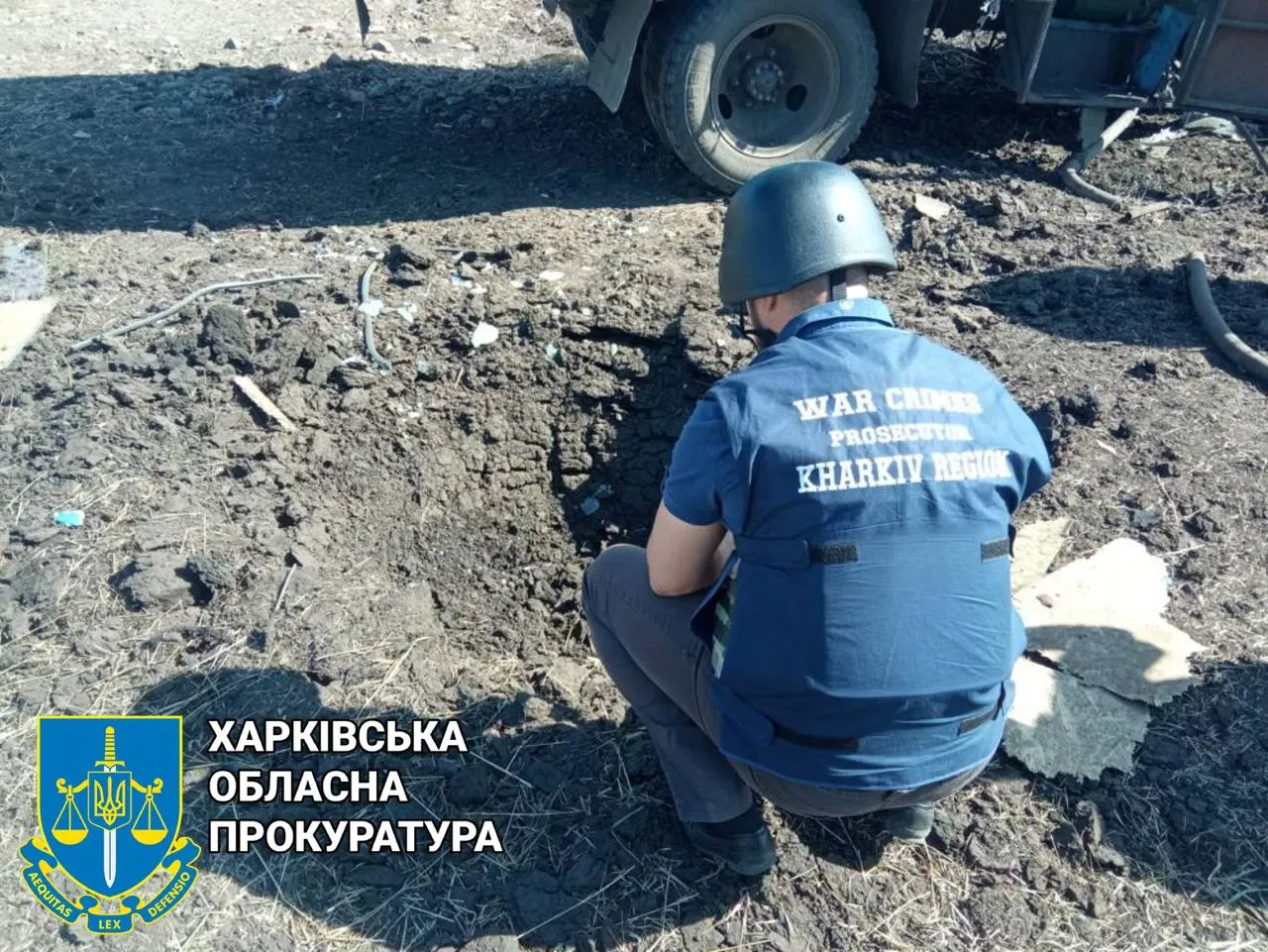 На Харківщині автівка підірвалася на російській міні На Харківщині автівка підірвалася на російській міні