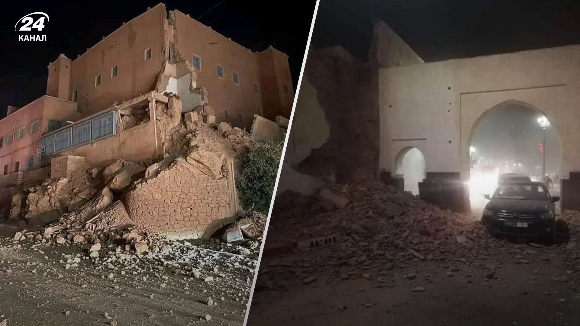Землетрясение разрушило исторические памятники