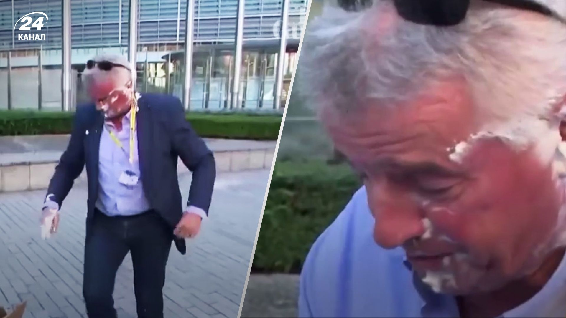 На голову авиакомпании Ryanair напали во время забастовки - видео инцидента