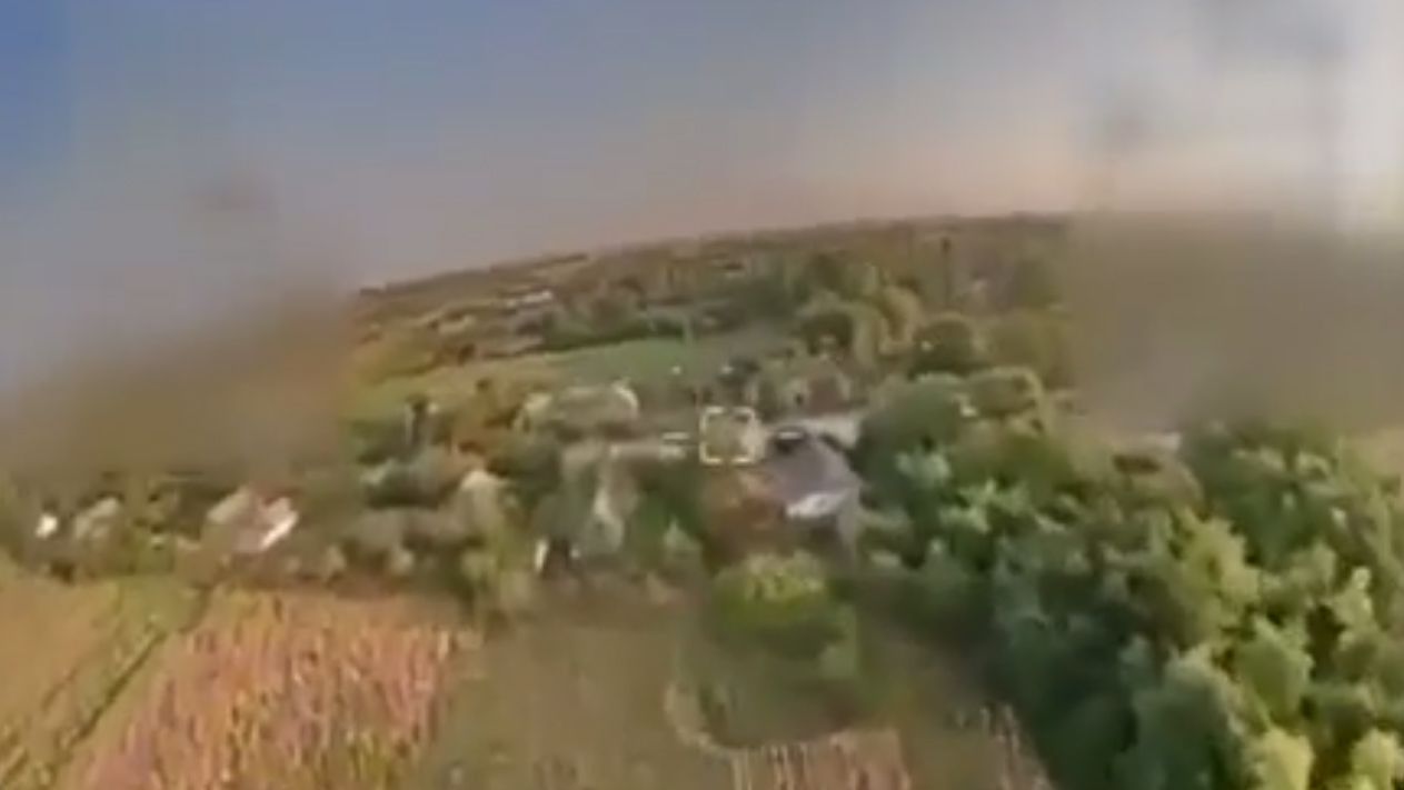 Украинские дроны атаковали штаб оккупантов на Запорожье - Новости Украины - 24 Канал