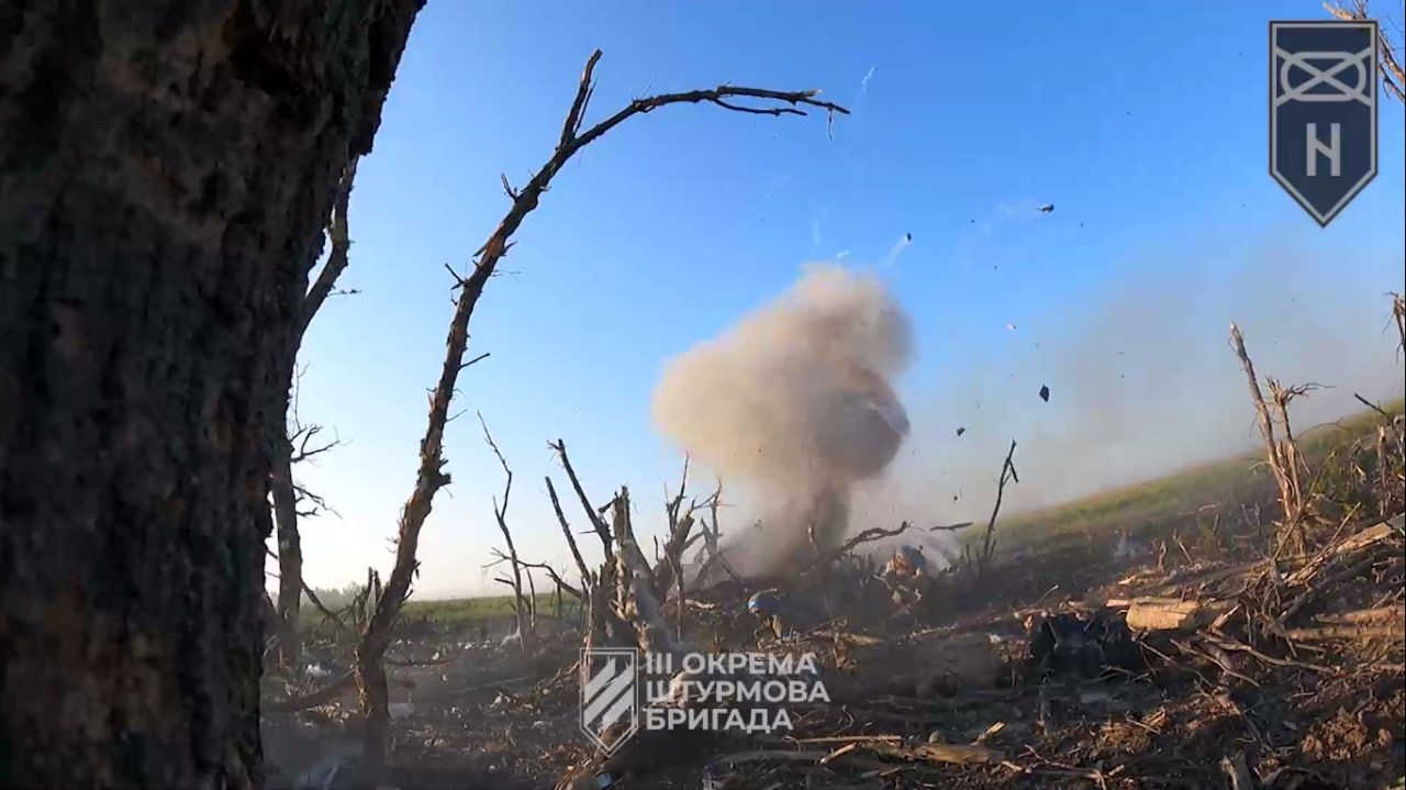 3 ОШБр бьет врага на Бахмутском направлении 3 ОШБр бьет врага на Бахмутском направлении