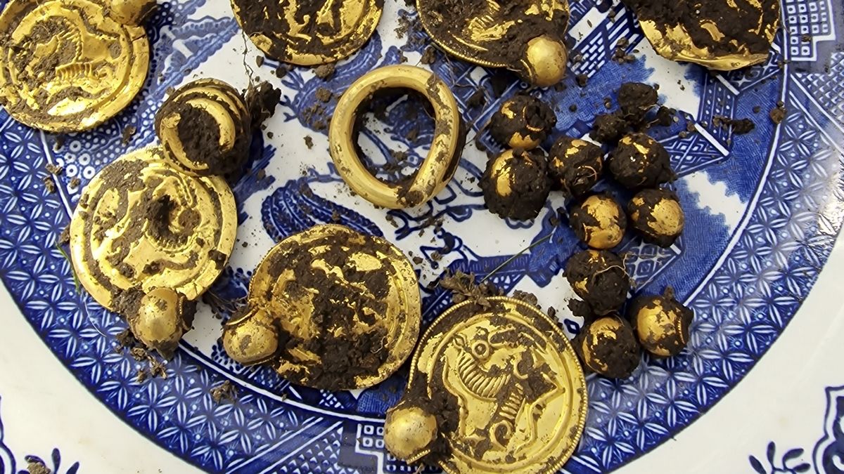 Самое большое за столетие золотое сокровище нашли в Норвегии Самое большое за столетие золотое сокровище нашли в Норвегии