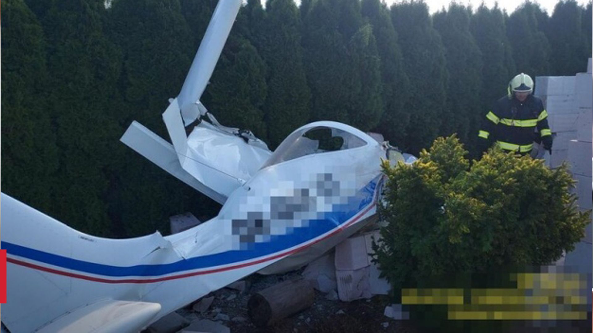 В Чехії розбився літак В Чехії розбився літак