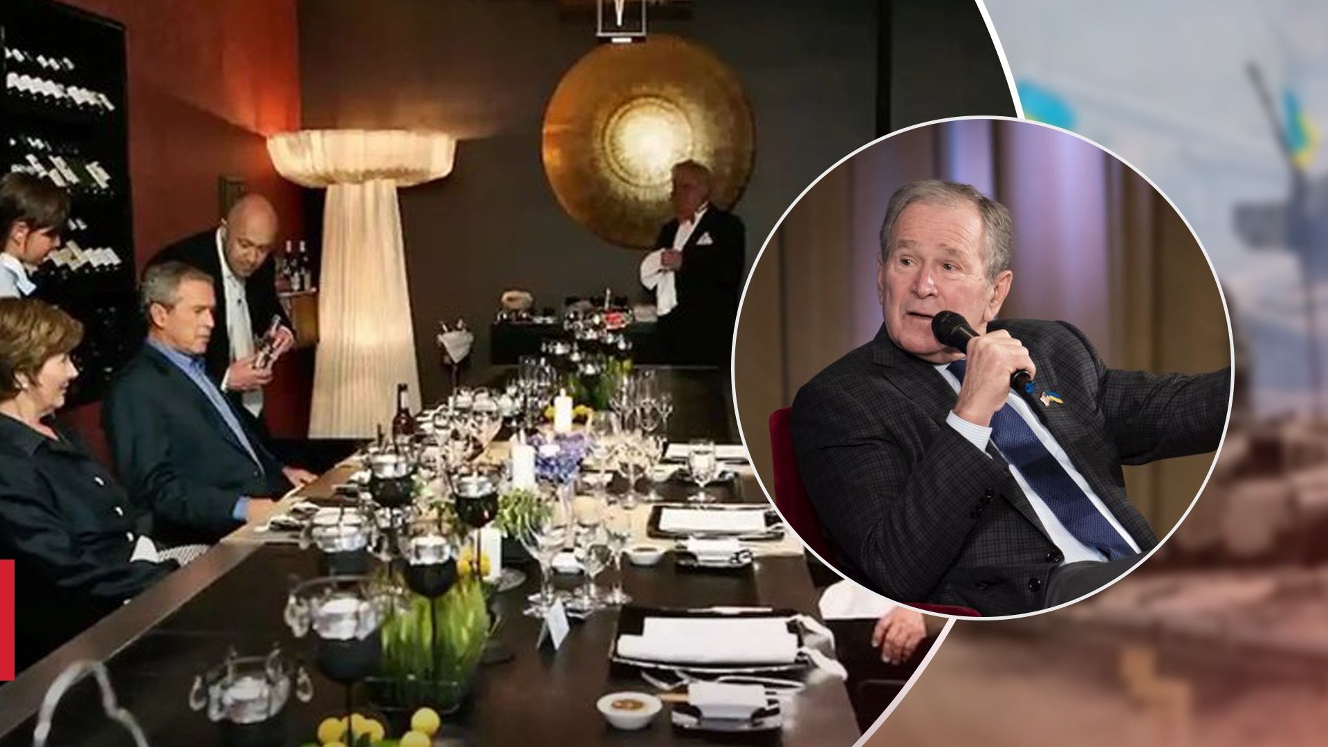 "Я вижив": Джордж Буш згадав вечерю, на якій його обслуговував Пригожин - 24 Канал "Я вижив": Джордж Буш згадав вечерю, на якій його обслуговував Пригожин - 24 Канал