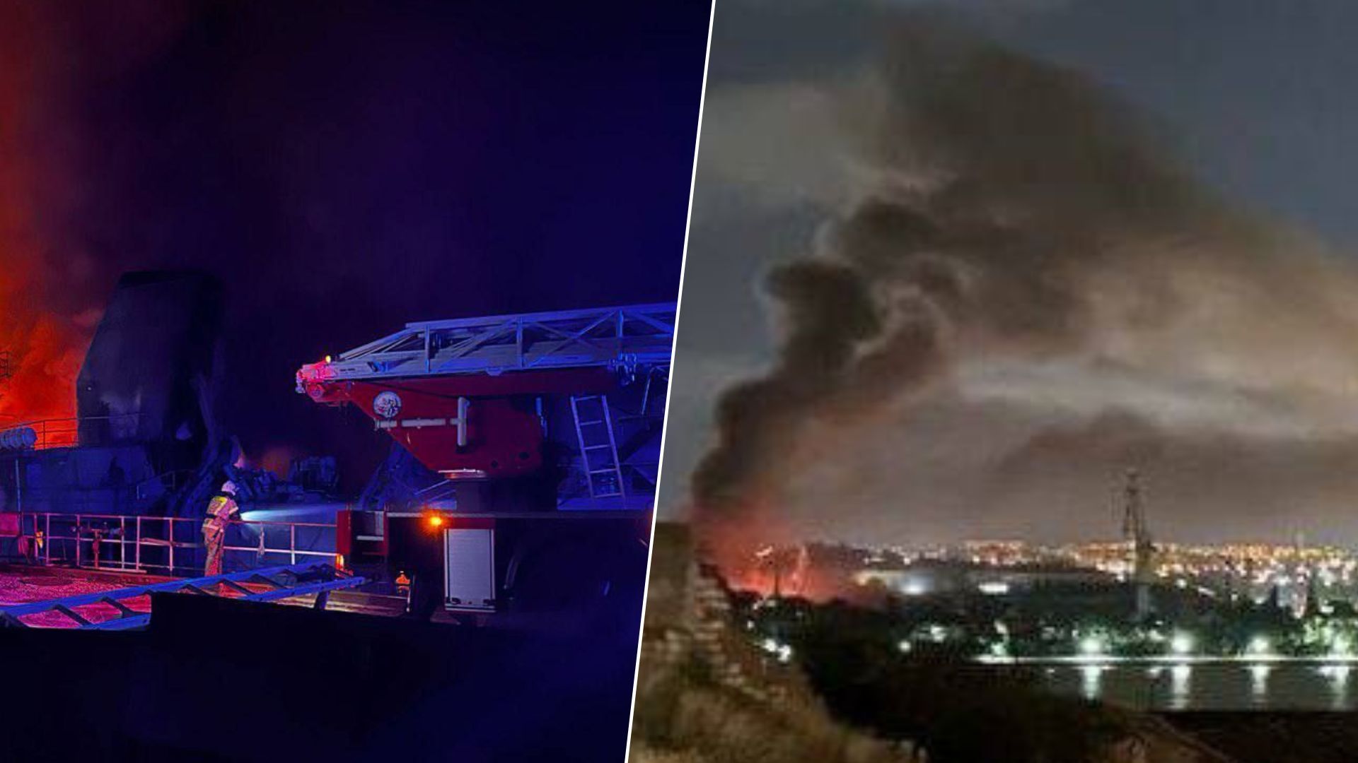 З'явились ексклюзивні кадри "бавовни" у Севастополі З'явились ексклюзивні кадри "бавовни" у Севастополі