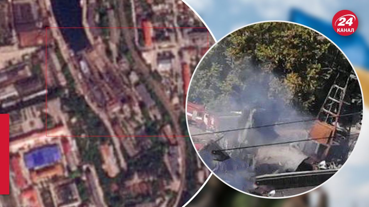 Со спутника видны последствия атаки на российские корабли в Крыму - 24 Канал Со спутника видны последствия атаки на российские корабли в Крыму - 24 Канал