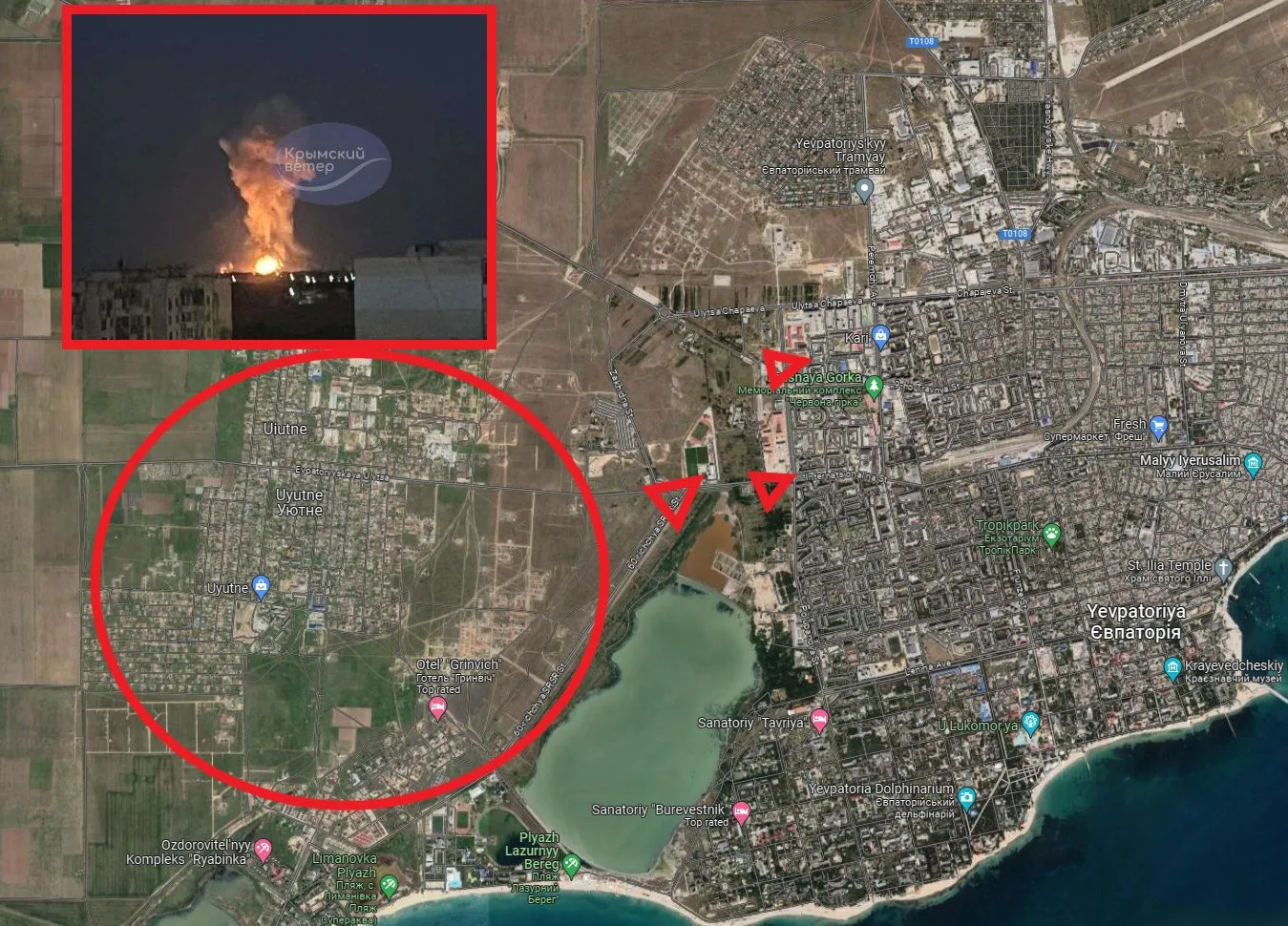 Вибухи в Криму Вибухи в Криму