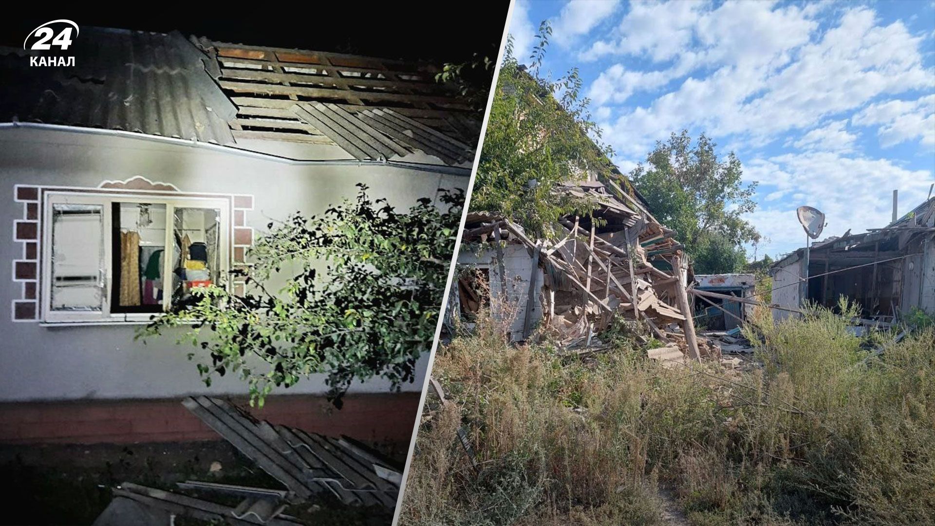 Зруйновані будинки та пожежі: все, що відомо про нічну атаку "Шахедами" - 24 Канал Зруйновані будинки та пожежі: все, що відомо про нічну атаку "Шахедами" - 24 Канал