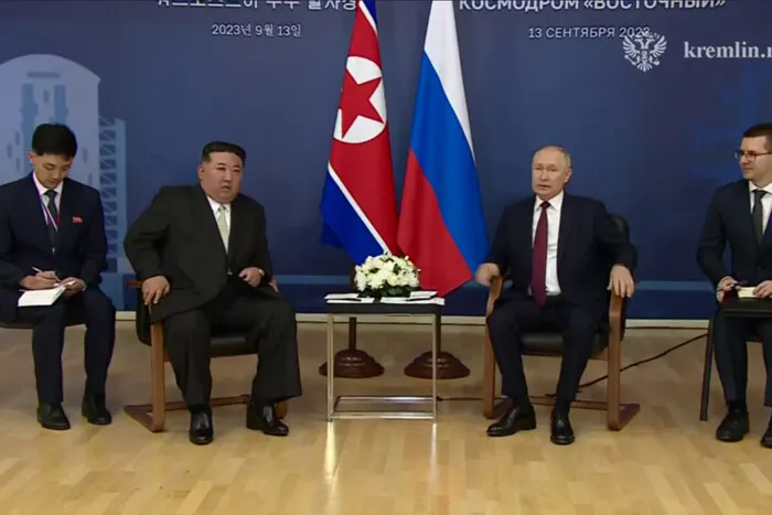 Кім Чен Ин прилетів до Путіна Кім Чен Ин прилетів до Путіна