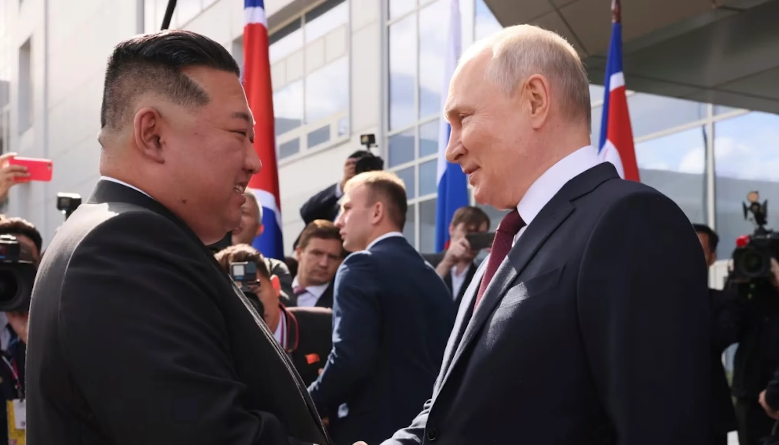 Корейський і російський диктатори Корейський і російський диктатори