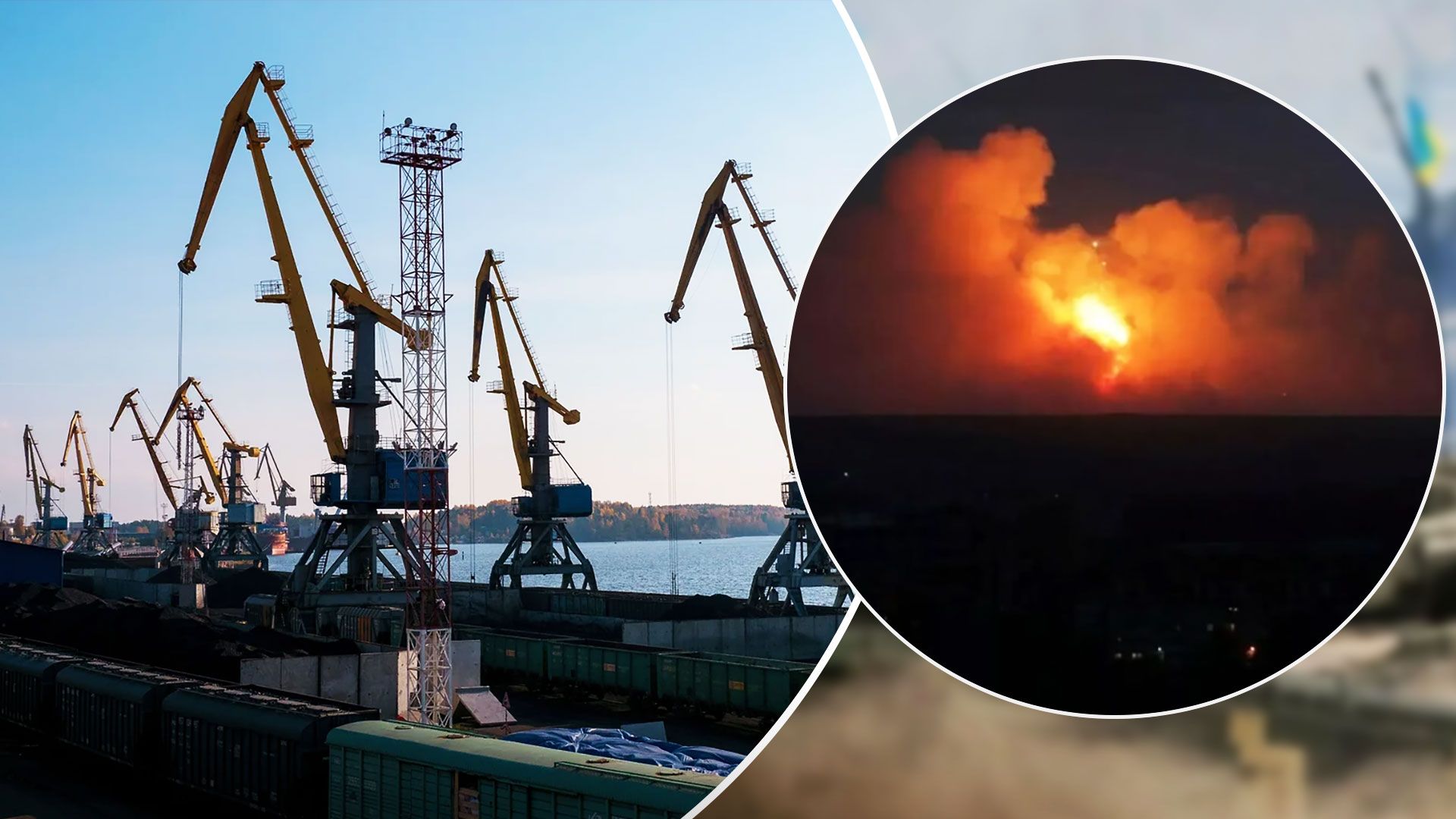 Взрывы в Евпатории - россияне забрали корабли из порта - 24 Канал