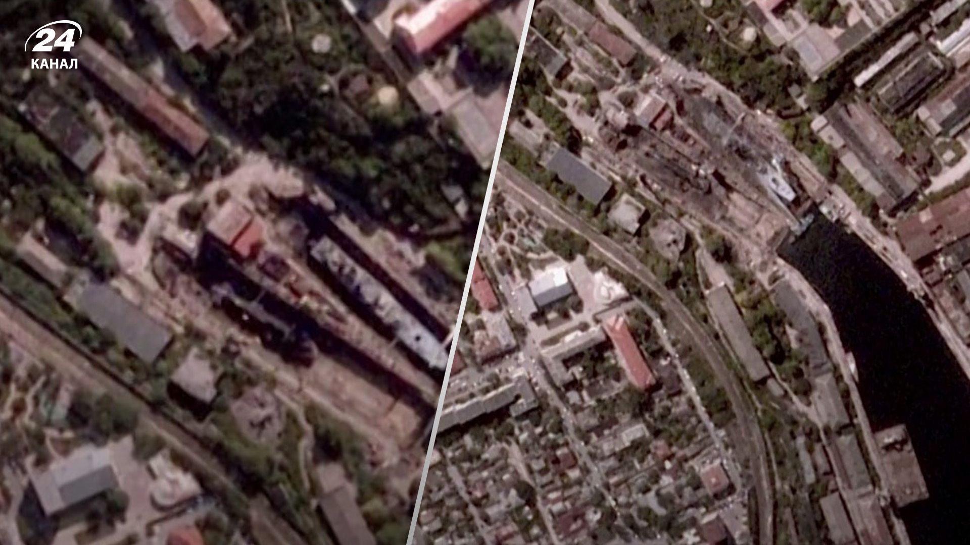 З'явилися нові супутникові знімки "Севморзаводу"