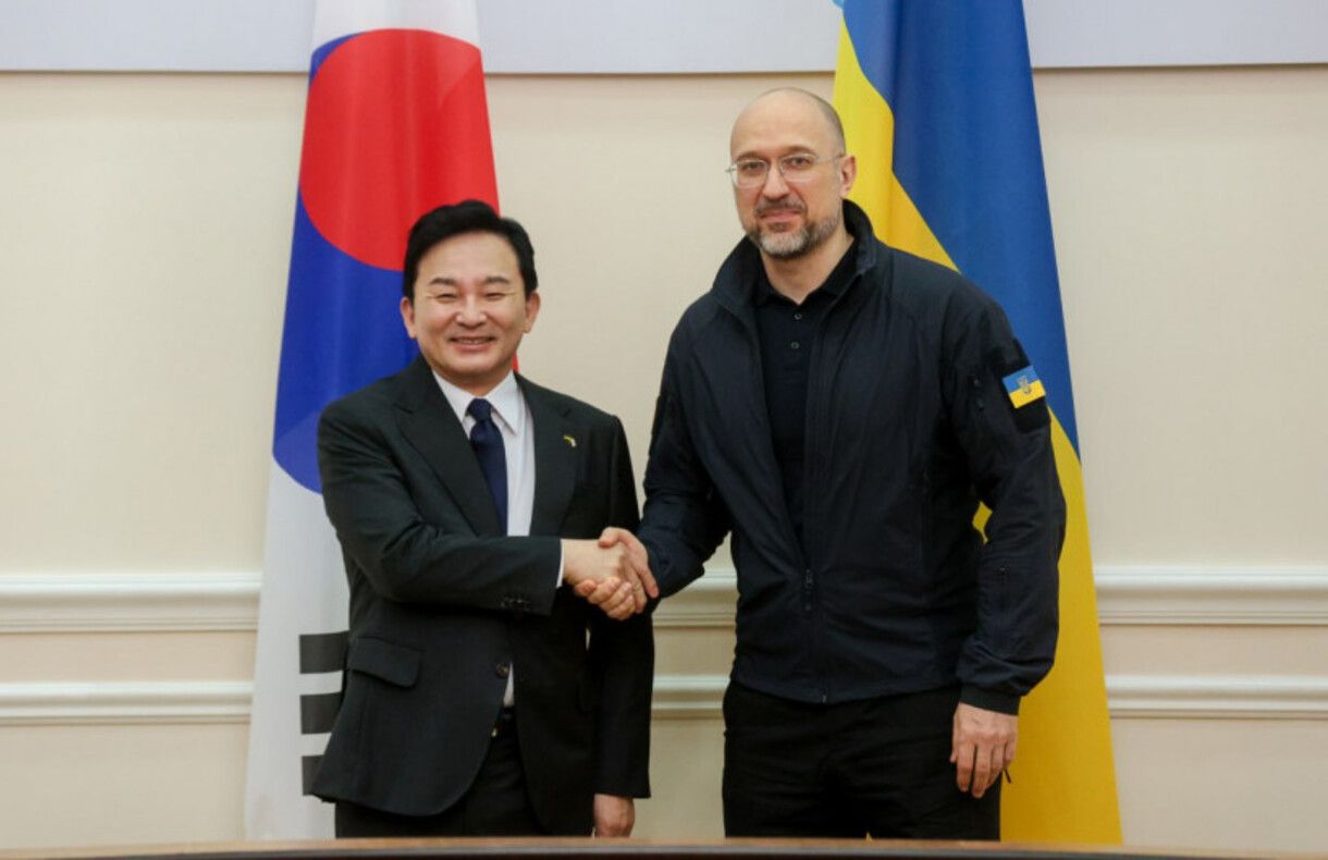 Південна Корея допоможе Україні у відбудові