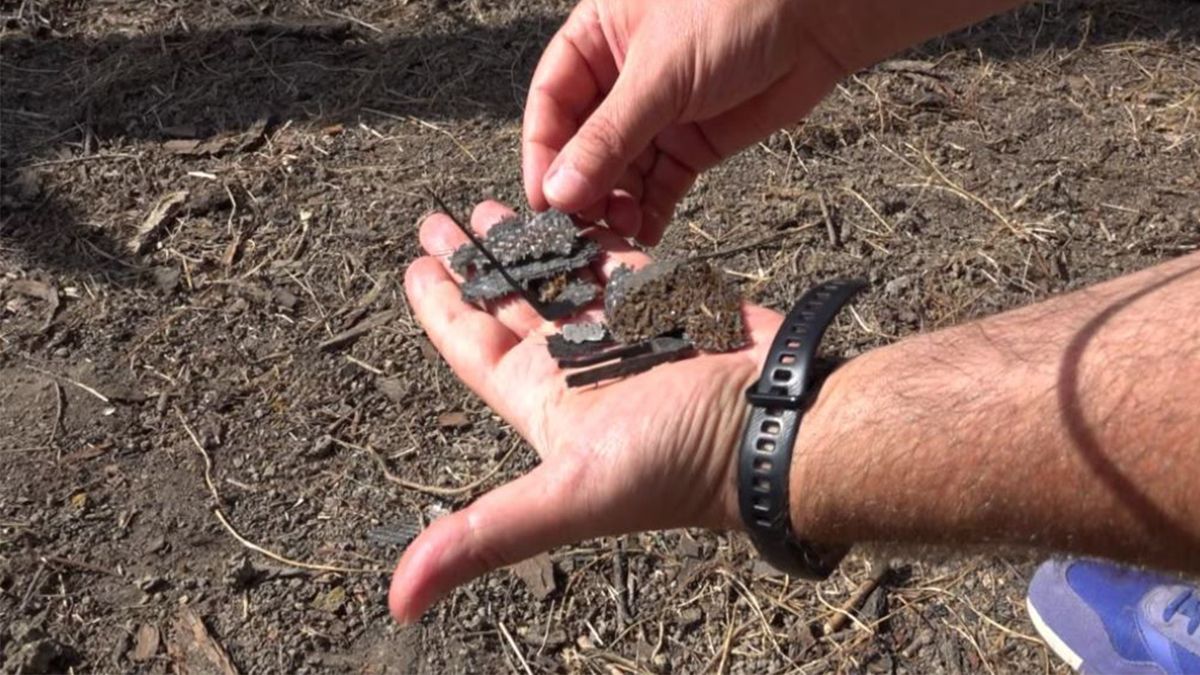 Обломки дронов в Румынии Обломки дронов в Румынии