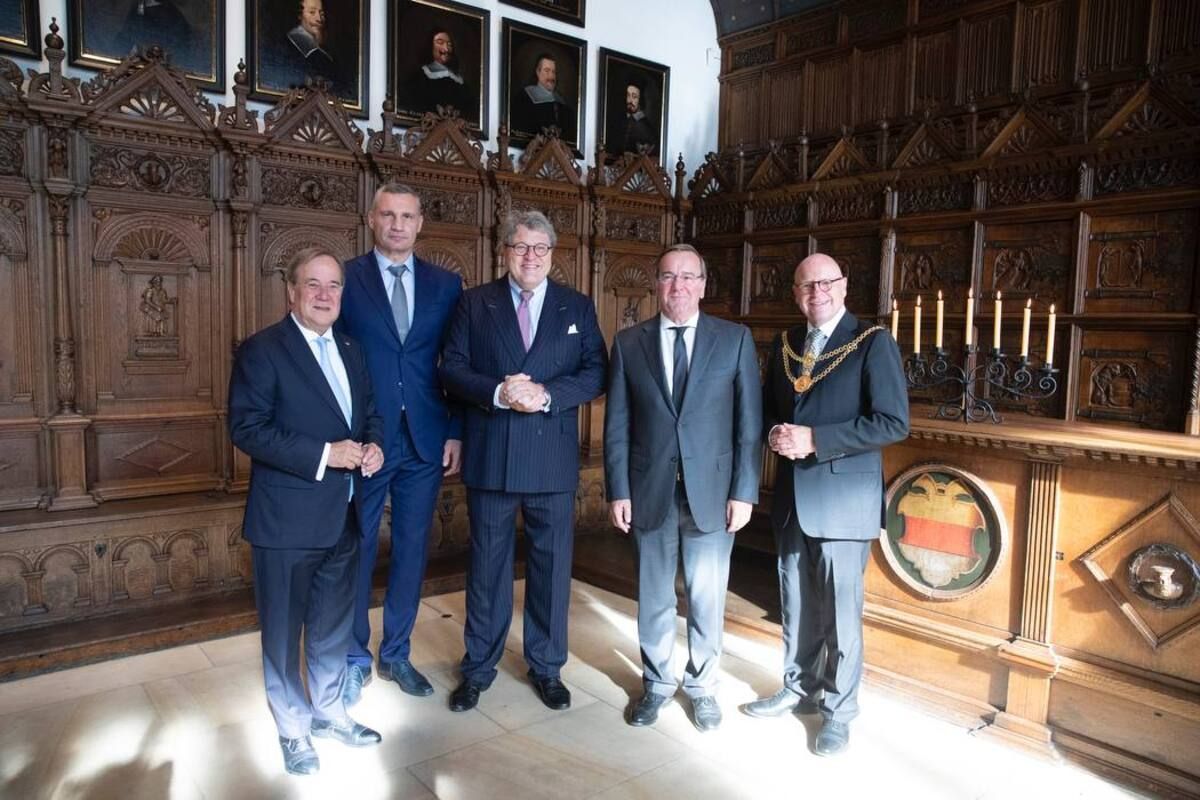 Пісторіус наголосив, що підтримка української боротьби триватиме, – Віталій Кличко Пісторіус наголосив, що підтримка української боротьби триватиме, – Віталій Кличко