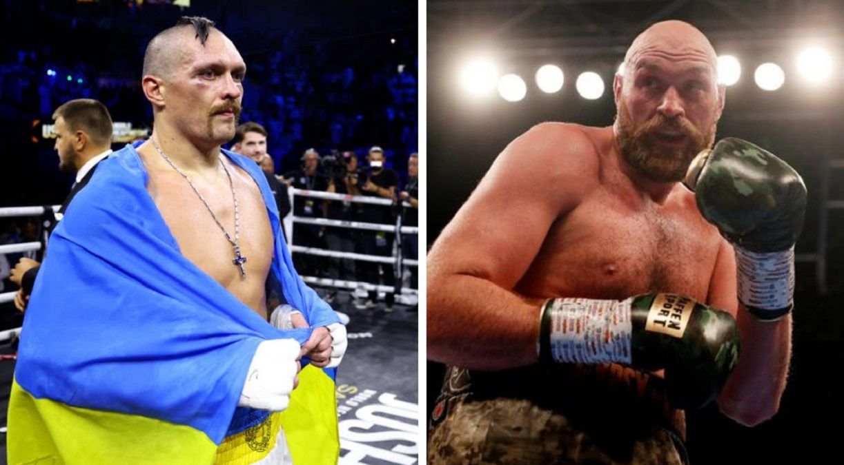 Александр Усик и Тайсон Фьюри