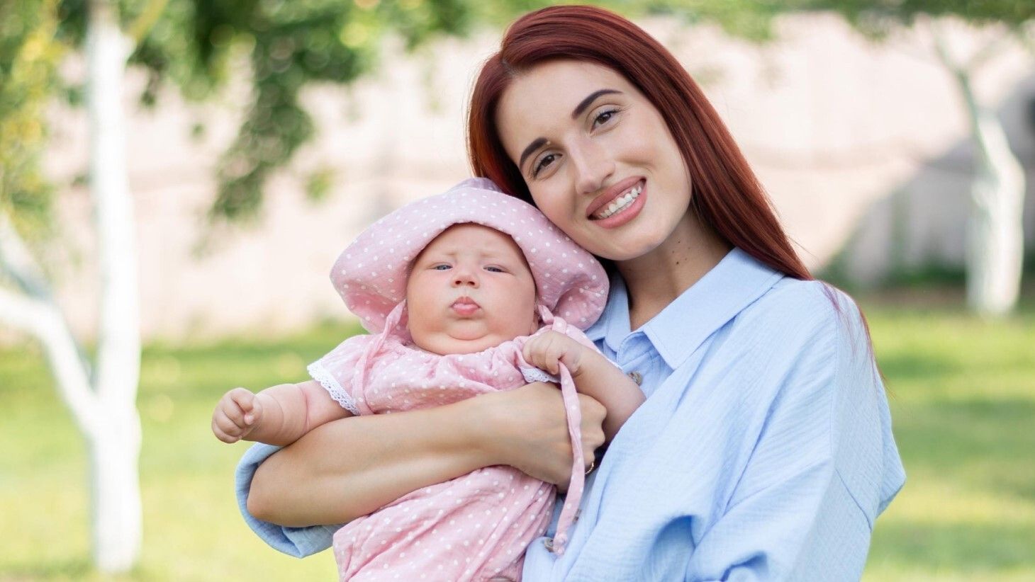 Євгенія Емеральд з донькою