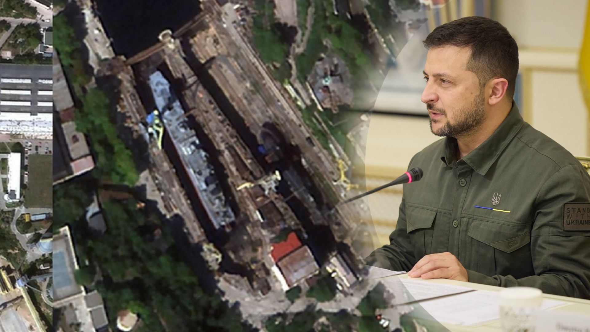 Зеленський прокоментував атаки по флоту Росії у Чорному морі Зеленський прокоментував атаки по флоту Росії у Чорному морі