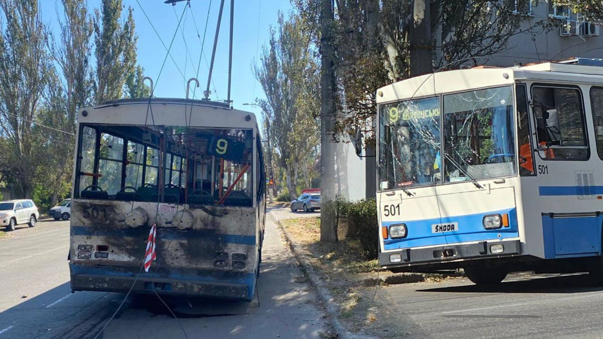 Россияне атаковали Херсон 19 сентября Россияне атаковали Херсон 19 сентября