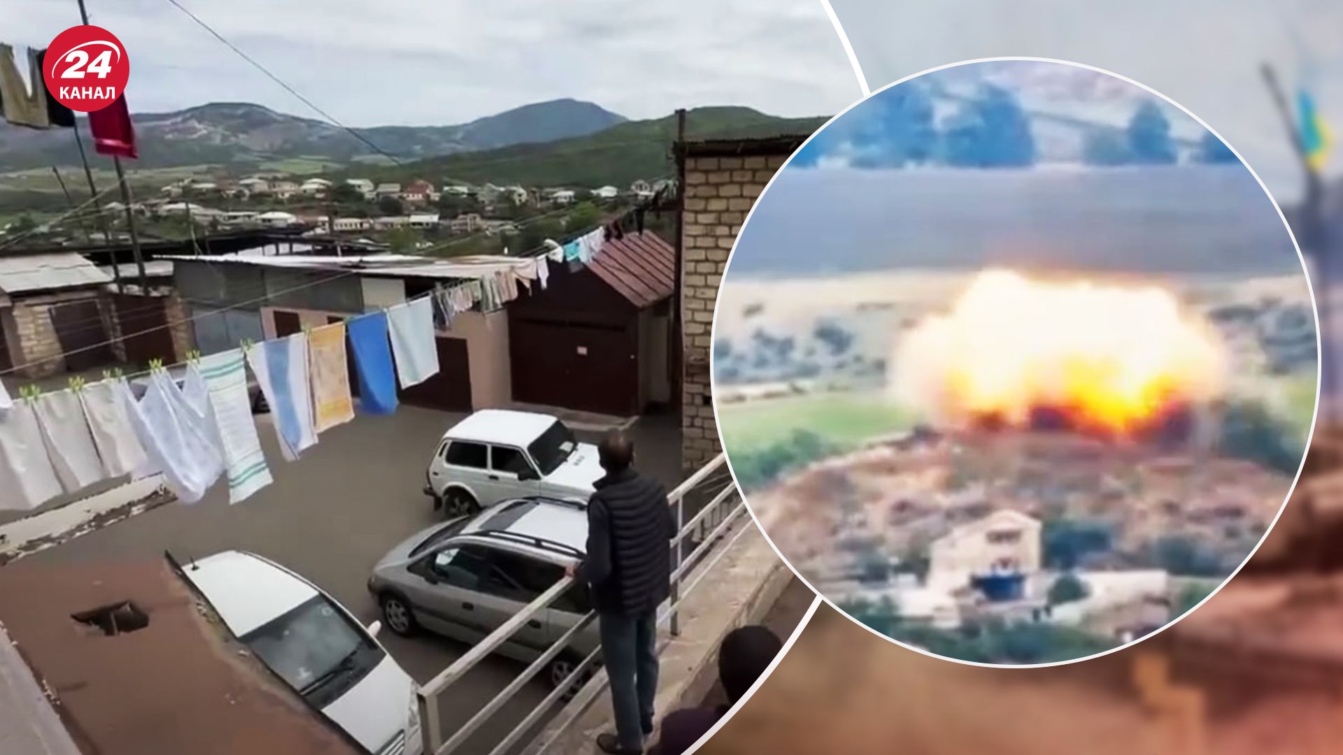 Жители Нагорного Карабаха вслушиваются в звуки взрывов и тревоги, Азербайджан уничтожает армянское ПВО в Степанакерте