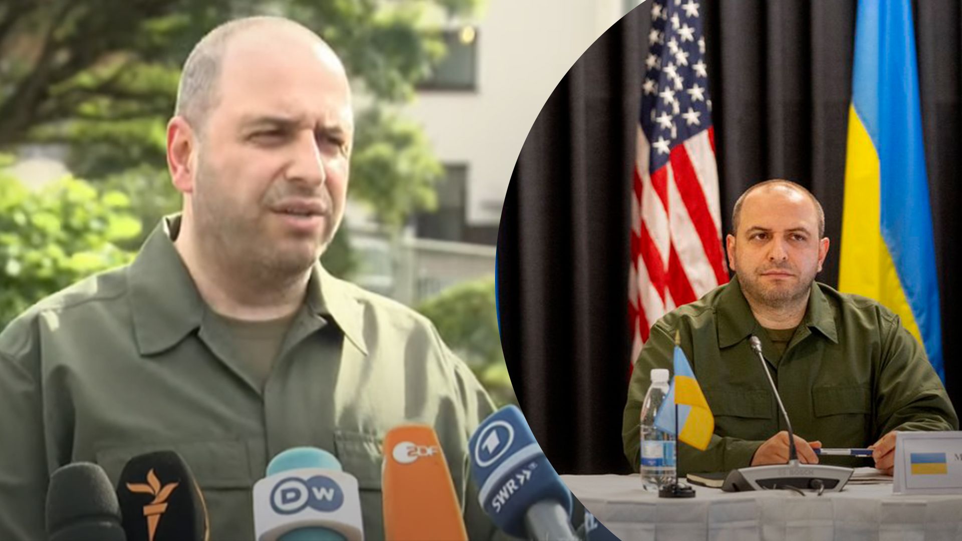 Умєров виступив на "Рамштайні" Умєров виступив на "Рамштайні"