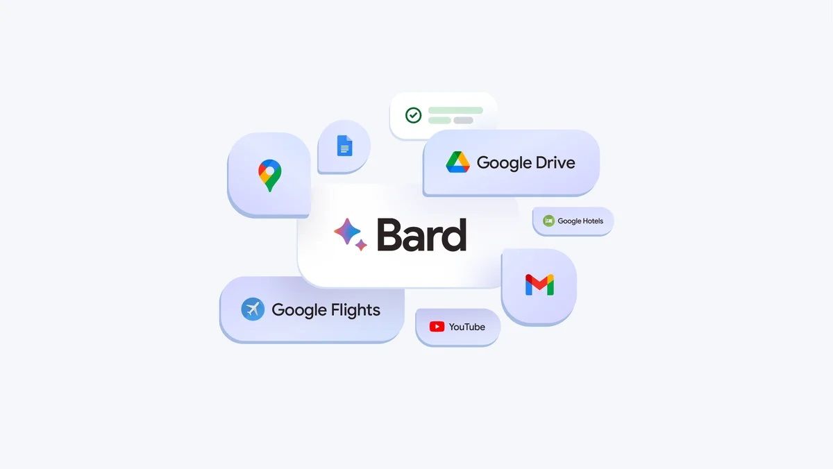 Чат-бот Bard теперь поддерживает расширения для интеграции ИИ со всеми сервисами Google