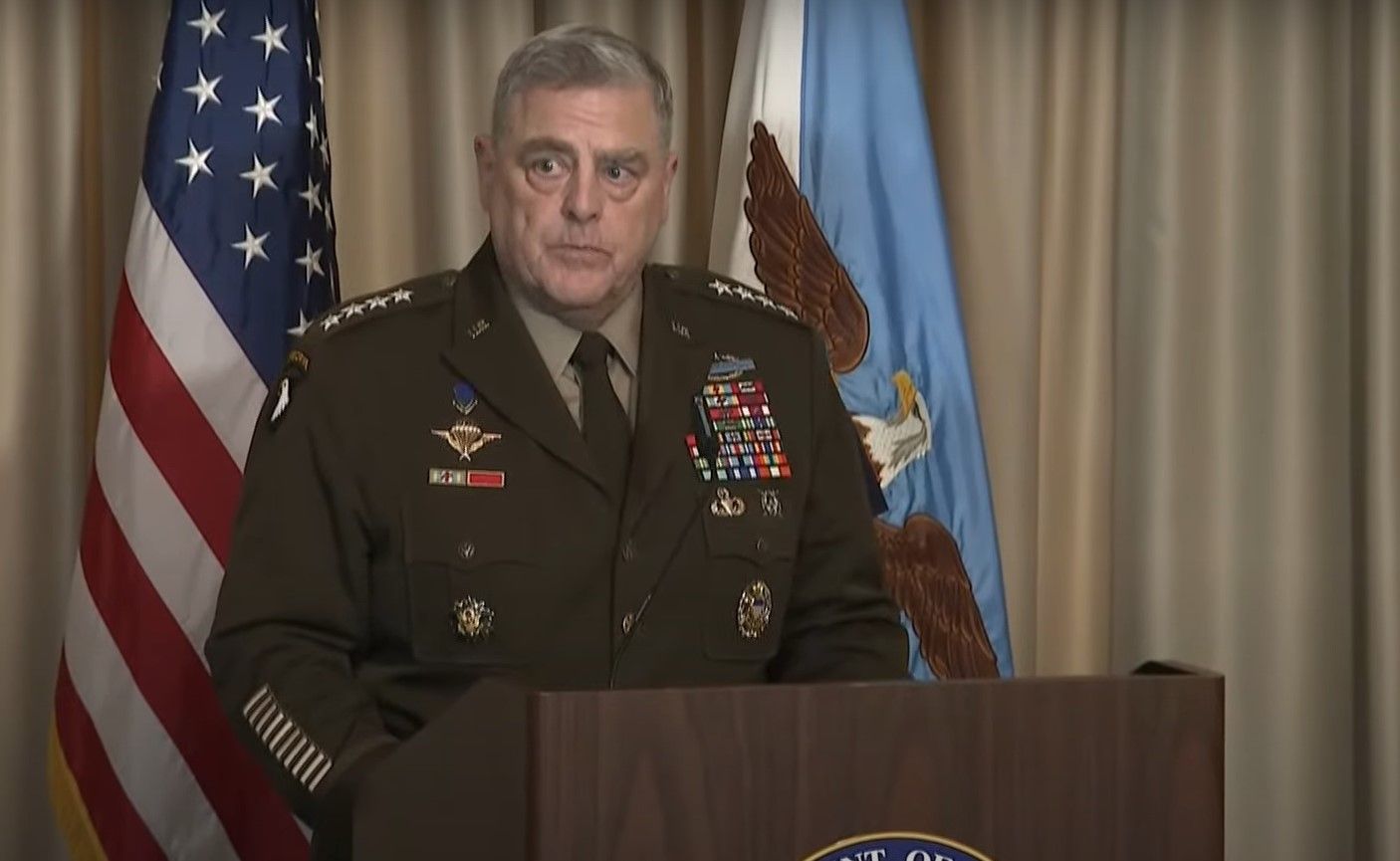 Марк Міллі впевнений в успіху українського контрнаступу Марк Міллі впевнений в успіху українського контрнаступу