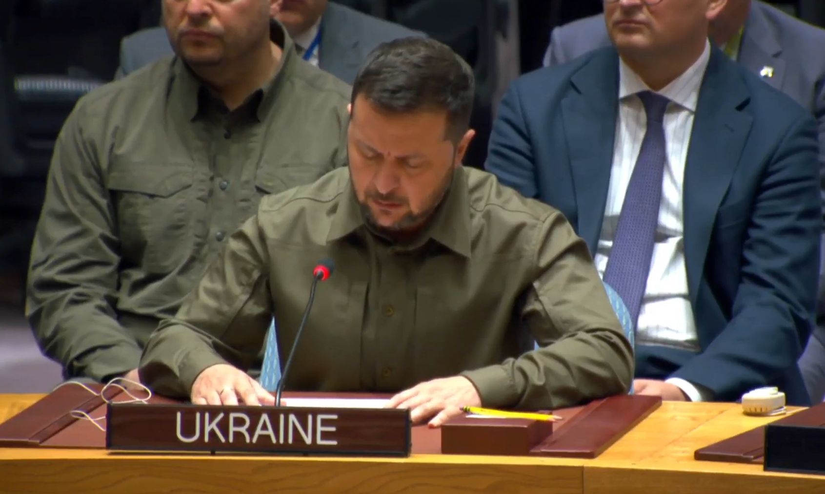 Зеленський закликав ООН до дій Зеленський закликав ООН до дій