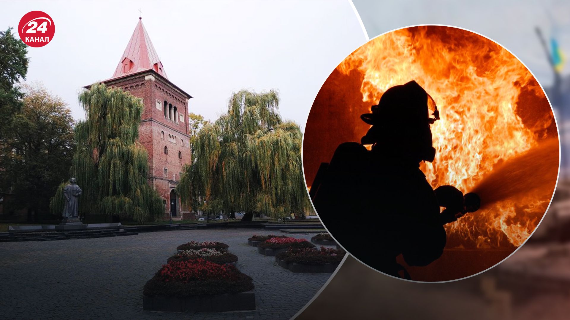 У Дрогобичі є влучання внаслідок атаки У Дрогобичі є влучання внаслідок атаки