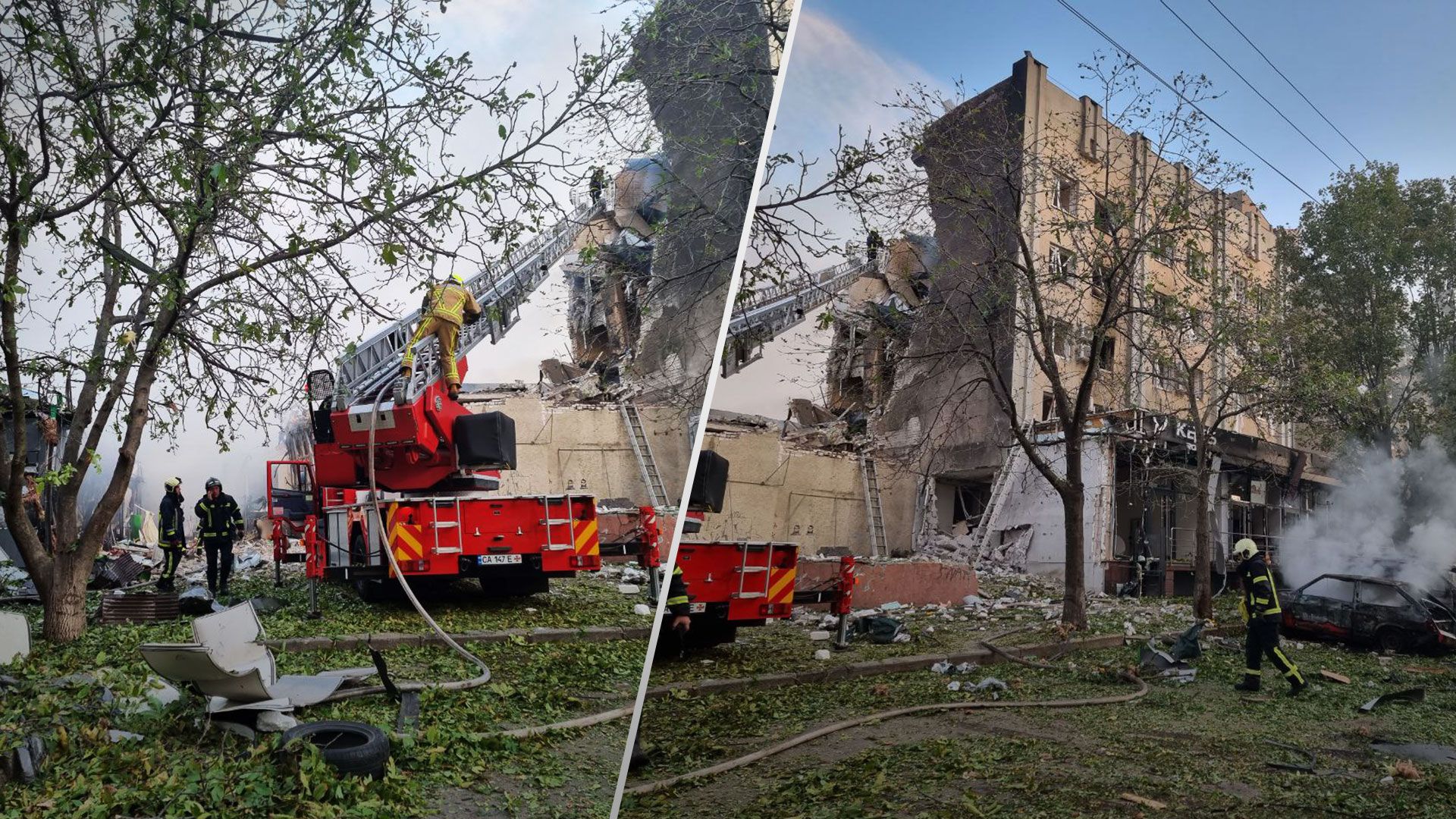 Ракетний удар по Черкасах - росіяни поцілили в готель - Новини Черкаси - 24 Канал